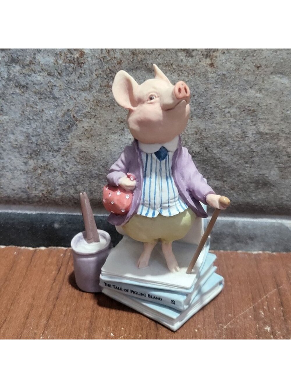 Beatrix Potter Pigling Bland Figurine F Warne & Co 1998